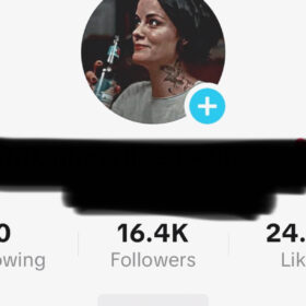 Conta TikTok monetizada 16k de seguidores