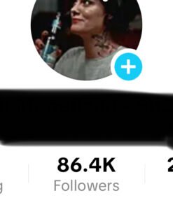Conta TikTok monetizada 86k de seguidores
