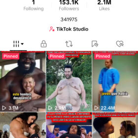 Conta TikTok monetizada, shop ativo 153k de seguidores