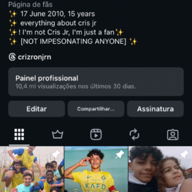 Vendo Instagram 53k de seguidores e Threads 10k de seguidores