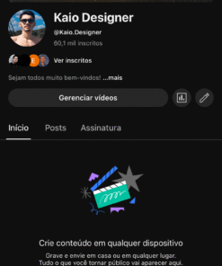 Vendo canal Youtube com 60k INSCRITOS sem STRIKE sem Avisos