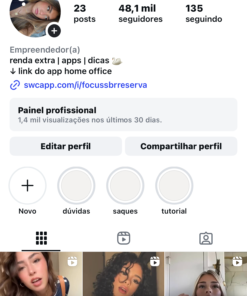 🔥 Perfil de Instagram com 48,1k Seguidores – Nicho Renda Extra
