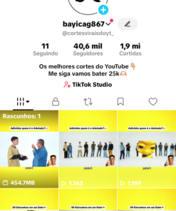 🔥 Conta TikTok com 40 mil seguidores reais – público brasileiro e engajado!
