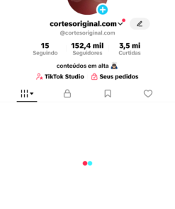 🚀 Conta TikTok com 152 mil seguidores reais – público brasileiro e ótimo engajamento!