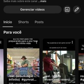 CONTA YOUTUBE C/ 324 DE INSCRITOS