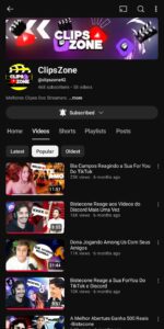 Canal Youtube ClipsZone Com +10k de horas de exibição - Imagem 2