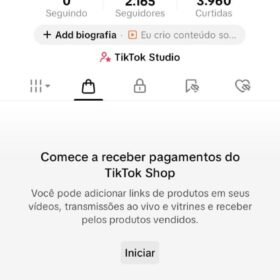 CONTA TIKTOK SHOP BR 2K