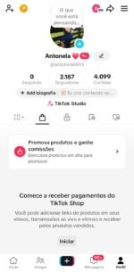 CONTA TIKTOK SHOP BR 2K