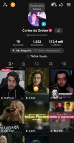 CONTA DO TIKTOK COM 1252 SEGUIDORES COM MUITAS VISUALIZAÇÕES - Imagem 2