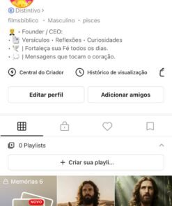 Conta Kwai 11.5k de Seguidores / Nicho Religião