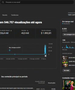 CANAL MONETIZADO EM RUSSO COM RPM DE + DE $5 DÓLARS 8,2 mil inscritos
