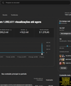 CANAL MONETIZADO EM POLONES COM RPM DE + DE $5 DÓLARS 10,2 mil inscritos