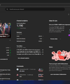 News Monetization Enabled Camera Content Channel 1,19 mil inscritos(HQ) SMC Songbad