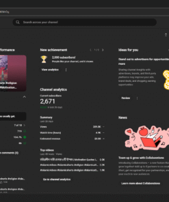 Stories Monetization Enabled Animation Content Channel 2,69 mil inscritos(HQ) Jerin Talukder