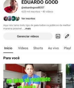 Canal no YouTube 4K de Inscritos