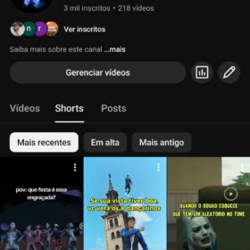 CANAL DE FF MEMES, 3K INSCRITOS