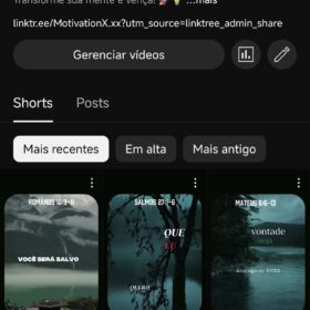 Canal de YouTube: MotivationX com 755 Inscritos