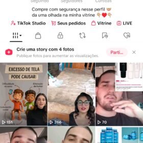 Conta tiktok com +2k seguidores e tiktok shop ativo