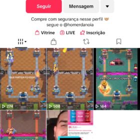 Conta com +2k seguidores e tiktok shop ativo