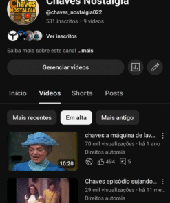 🔥 Canal no YouTube com 531 inscritos à venda! 🔥