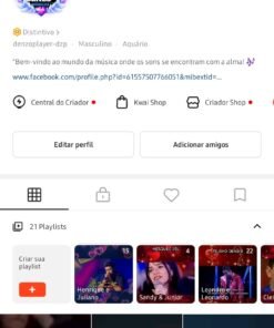Conta Kwai 609k de seguidores