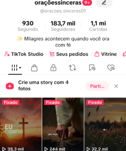 📢 Venda de Conta TikTok – Nicho Religioso