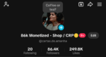 TikTok 86k monetizado, barato demais
