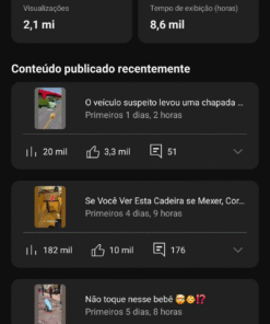 📢C𝗮𝗻𝗮𝗹 Dark de shorts, nicho Fatos e Curiosidades📊📈
