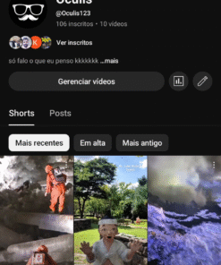 Vendo esse Canal do YOUTUBE com 106 inscritos | Curiosidades com um toque de Humor