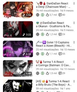 CANAL YOUTUBE COM 1,35 mil inscritos | Animenexus2d