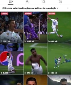 Conta tiktok do Real Madrid | +10 Mil seguidores | +85 Mil curtidas | +785 mil Visualizaçoēs | Monetizado