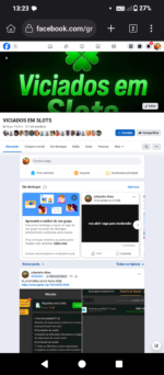 Grupo de Facebook de divulgação de plataformas de aposta com 2,7 mil membros