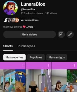 CANAL COM 126mil INSCRITOS, BARATO E AINDA COM PLACA!