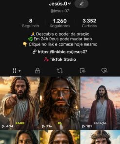 CONTA TIKTOK À VENDA | PERFIL ORGÂNICO E ENGAJADO | 1.260 SEGUIDORES | VÍDEOS COM ATÉ 6.000 VISUALIZAÇÕES