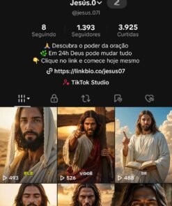 CONTA TIKTOK À VENDA | PERFIL ORGÂNICO E ENGAJADO | 1.393 SEGUIDORES