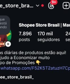 Conta Instagram à venda com 170 mil seguidores
