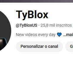 CANAL 25 MIL INSCRITOS EM INGLÊS SEM STRIKE