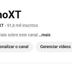 CANAL 91 MIL INSCRITOS SEM VÍDEO