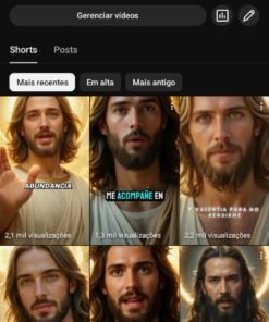 Canal religioso espanhol com 912 inscritos