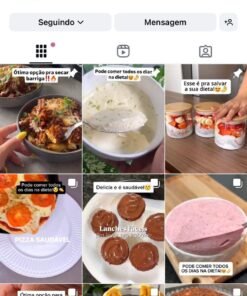 CONTA INSTAGRAM 19K ENGAJADA - SAÚDE / RECEITAS