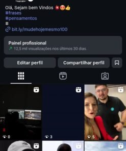 🔥 Perfil no Instagram com 9 mil seguidores – conteúdo motivacional e inspirador 💭💪