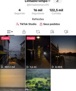 CONTA DO TIKTOK MONETIZADA 16K SEGUIDORES (ÓTIMO ENGAJAMENTO)