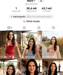 CONTA DO TIKTOK MONETIZADA 31K SEGUIDORES (ÓTIMO ENGAJAMENTO)