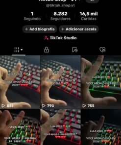 Conta de tiktok a venda pronta com 8282 Seguidores