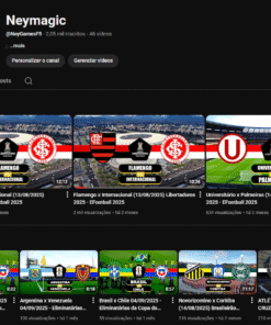 Vendo 3 Canais no Youtube com 2,04 mil inscritos / 378 inscritos / 133 inscritos