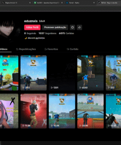CONTA TIKTOK COM 1037 Seguidores NICHO FREE FIRE