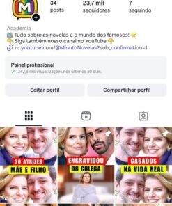 💎 INSTAGRAM 23K | +240K Views/Mês 🎬 Engajamento Alto