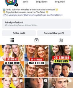 🔥 INSTAGRAM 12.8K Seguidores Reais | Vídeos com +8M Views | Conteúdo Pop & Celebridades | Crescimento Orgânico 🚀 Engajamento Altíssimo! 💰