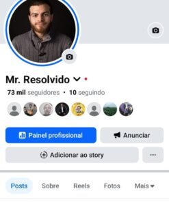 Pagina Facebook com Monetização de Conteúdos Ativa | 73 mil Seguidores reais