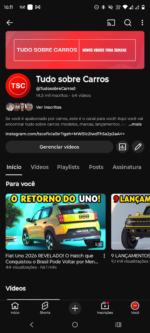 Canal do YouTube Monetizado com 14,5 mil inscritos